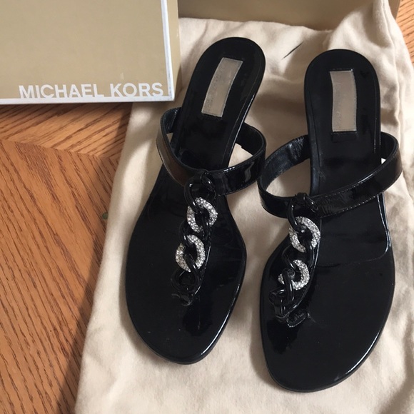 Michael Kors Breakers black patent - Picture 1 of 1
